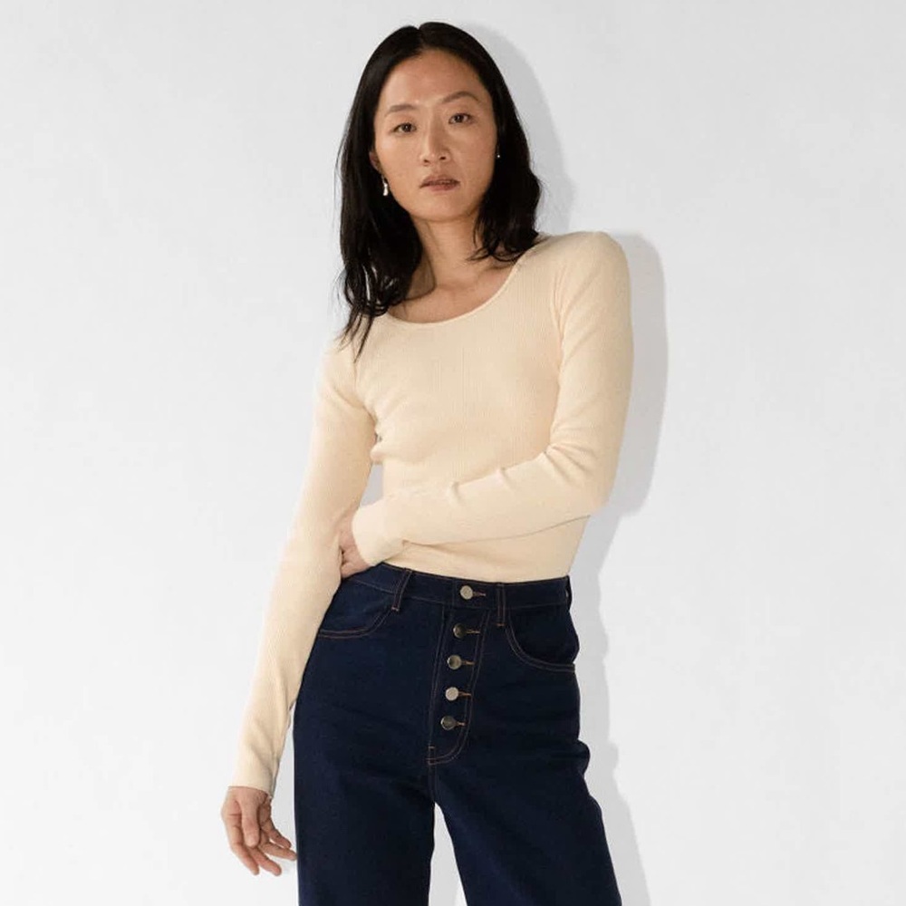 James Street Asymmetrical Long Sleeve